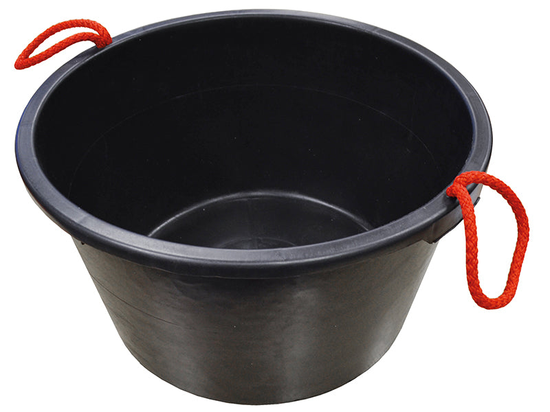 Faithfull Builder's Bucket 40 litre (9 gallon) - Black FAI40LBUCKET