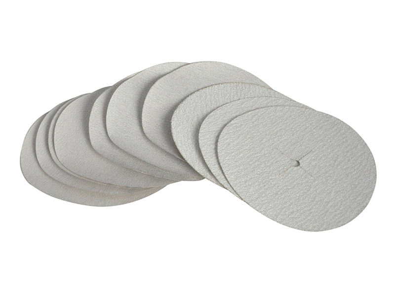 Faithfull Paper Sanding Disc 6 x 125mm Fine (Pack 5) FAIAD125F