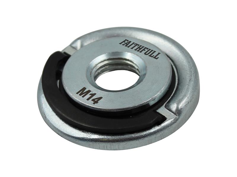 Faithfull Fixtec Quick-Change Angle Grinder Locking Nut M14 FAIAGFNM14