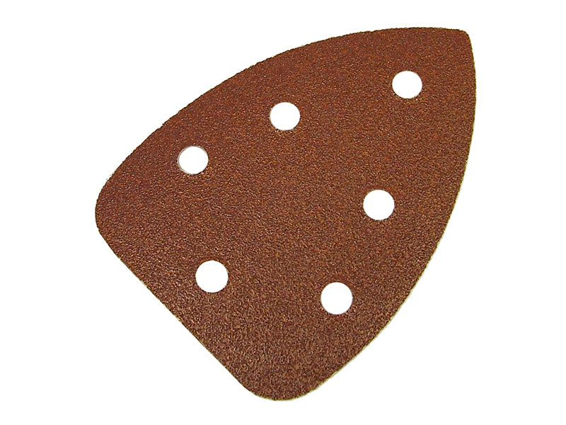 Faithfull Hook & Loop Ryobi Sanding Sheets Assorted (Pack 5) FAIAORYOBIA