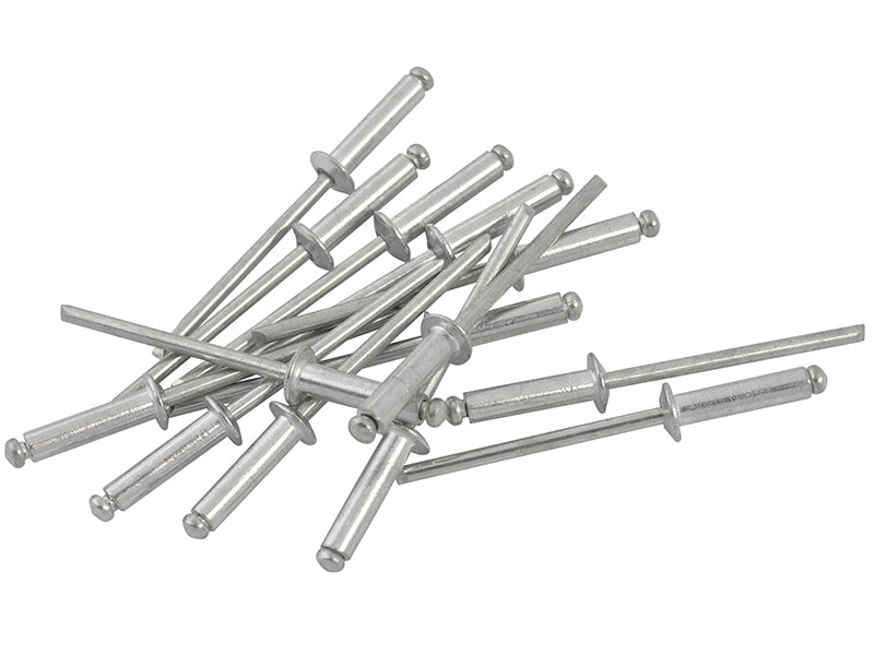 Faithfull Aluminium Rivets 3.2 x 13mm Long Pre-Pack of 100 FAIAR3L100