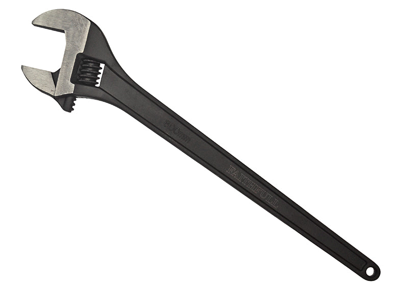 Faithfull Adjustable Wrench 600mm 24in Capacity 62mm Chrome FAIAS600