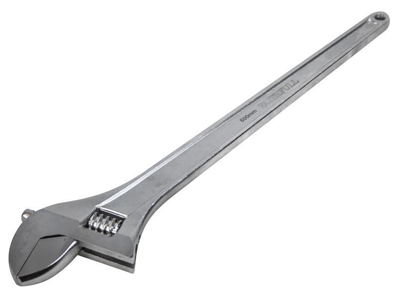 Faithfull Chrome Adjustable Spanner 600mm 24in Capacity 62mm FAIAS600MC