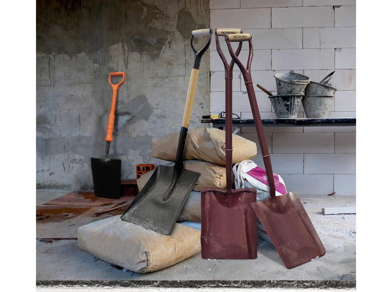 Faithfull All-Steel Square Shovel No.2 MYD FAIASS2MYD