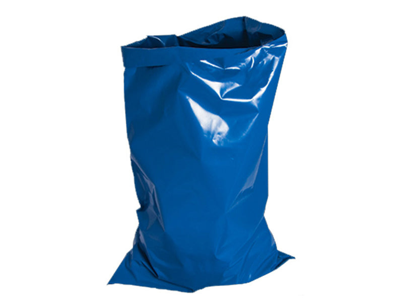 Faithfull Blue Heavy-Duty Rubble Sacks (Box 100) FAIBAGRS100H