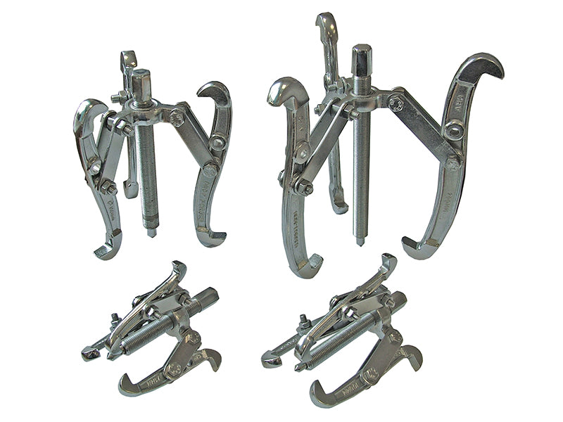 Faithfull Bearing Puller Set, 4 Piece 75 100 150 & 200mm FAIBEARPULL4