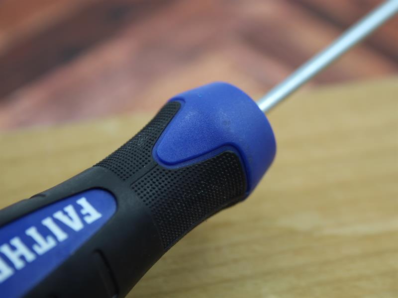 Faithfull Bradawl Soft Grip Handle Chisel Tip FAIBRADCP