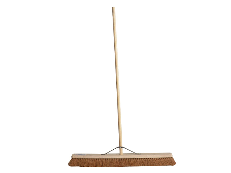 Faithfull Broom Soft Coco 900mm (36in) + Handle & Stay FAIBRCOCO36H