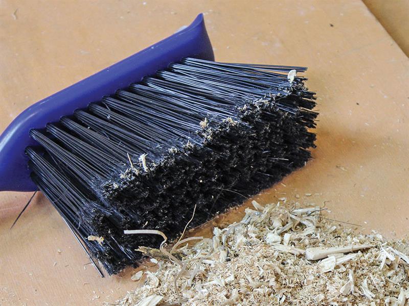 Faithfull Large Plastic Dustpan & Brush Set FAIBRDUSTLRG