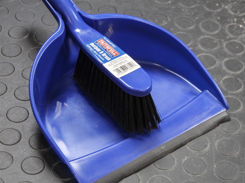 Faithfull Plastic Dustpan & Brush Set FAIBRDUSTSET