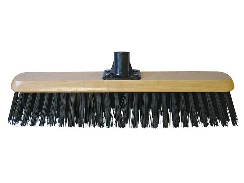 Faithfull PVC Platform Broom Head 450mm (18in) Threaded Socket FAIBRPVC18R