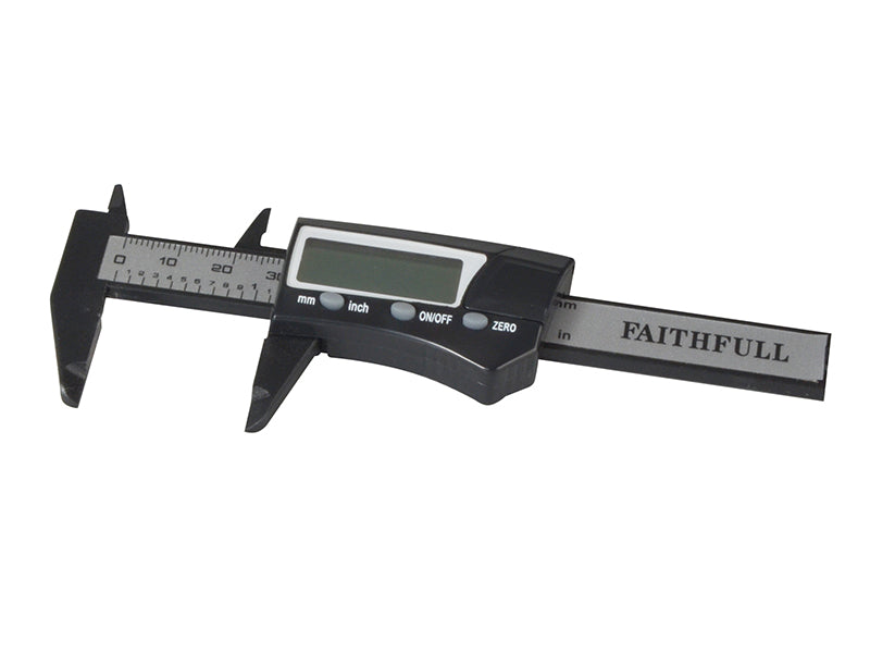 Faithfull Mini Digital Caliper 75mm Capacity FAICALDIG75