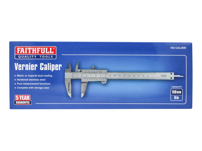 Faithfull Vernier Caliper 150mm (6in) FAICALVER
