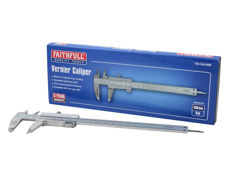 Faithfull Vernier Caliper 150mm (6in) FAICALVER