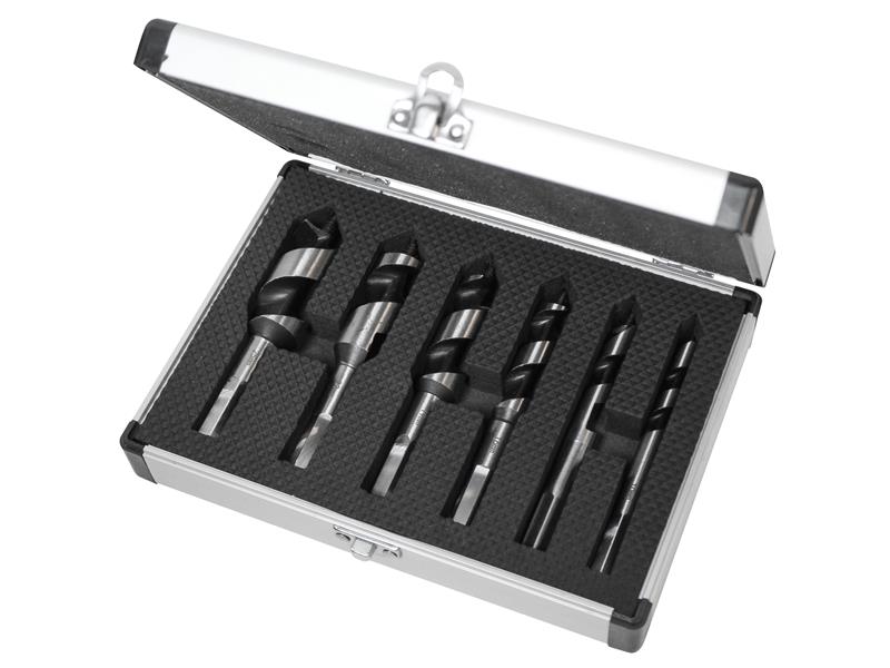 Faithfull Stubby Combination Wood Auger Bit Set, 6 Piece 10-25mm FAICASSET6