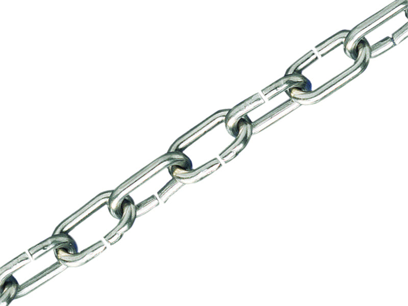 Faithfull Clock Chain Stainless Steel 2mm x 10m FAICHCC2010S