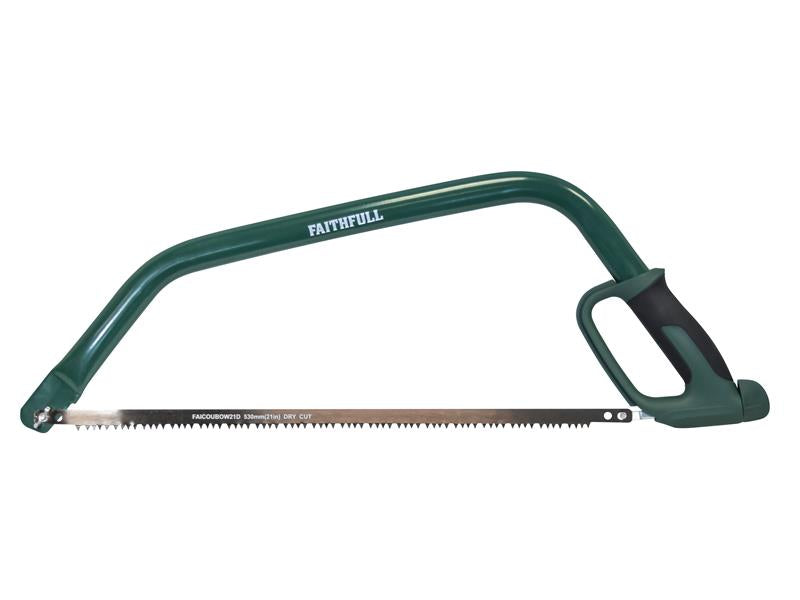 Faithfull Countryman Roofers Bowsaw 530mm 21in Tubular Steel Frame FAICOUBOW21R