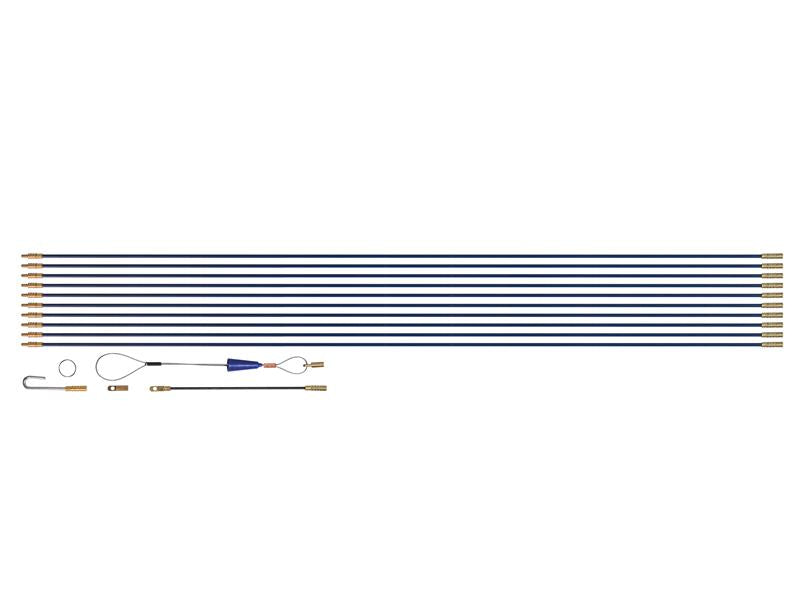 Faithfull 10m Cable Rod Set,15 Piece FAICRS1000