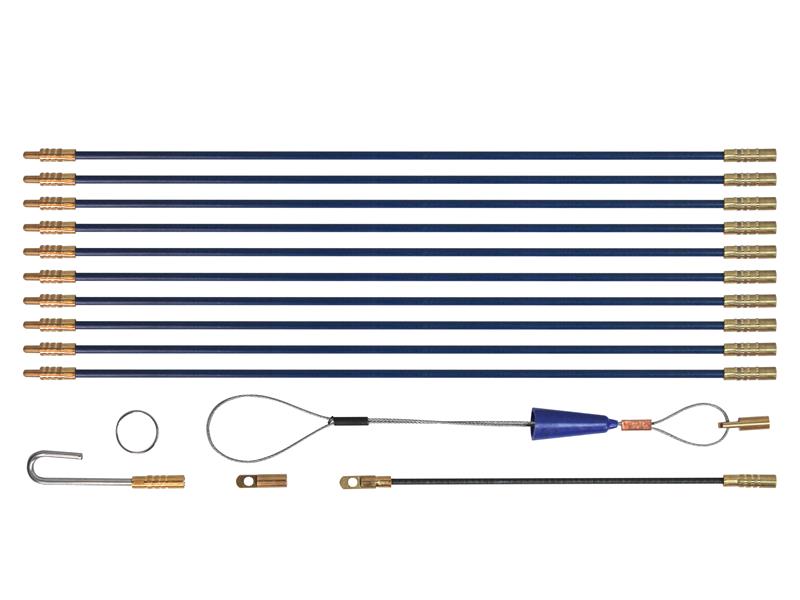 Faithfull 3.3m Cable Rod Set,15 Piece FAICRS330