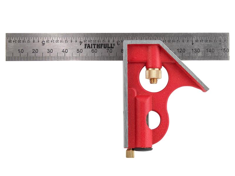 Faithfull Combination Square 150mm (6in) FAICS150