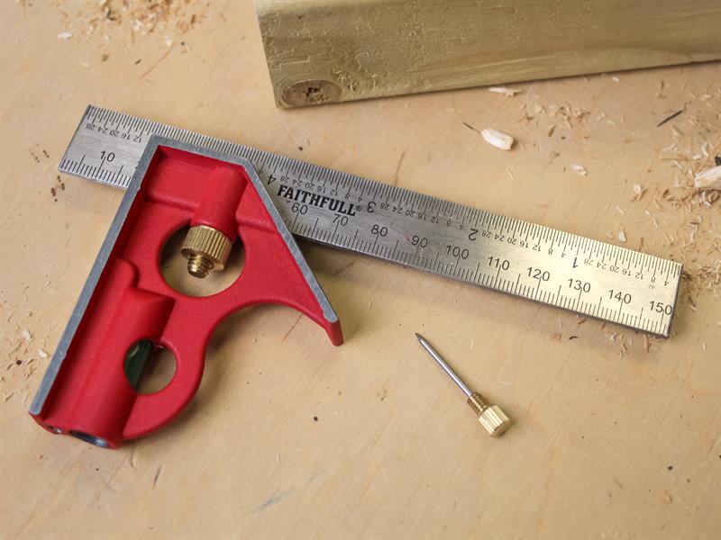 Faithfull Combination Square 150mm (6in) FAICS150