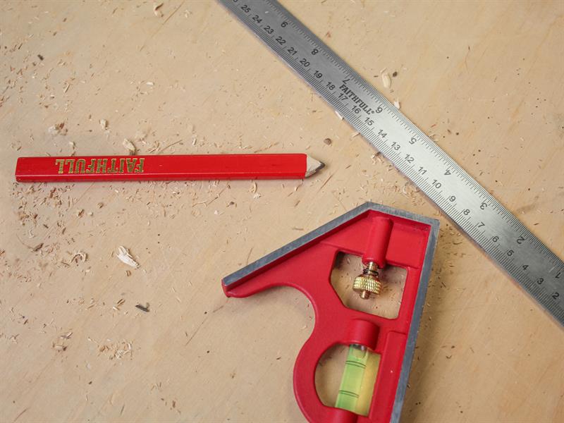 Faithfull Combination Square 150mm (6in) FAICS150