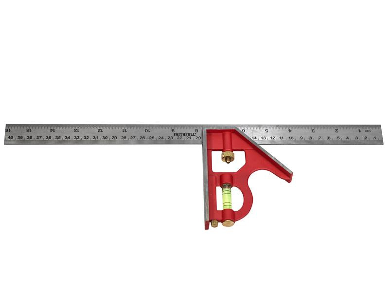 Faithfull Combination Square 400mm (16in) FAICS400