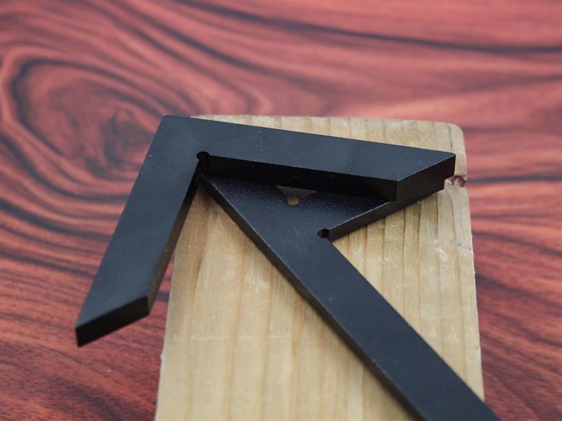 Faithfull Prestige Centre Finder Gauge Black Aluminium 100mm FAICSQ10CNC
