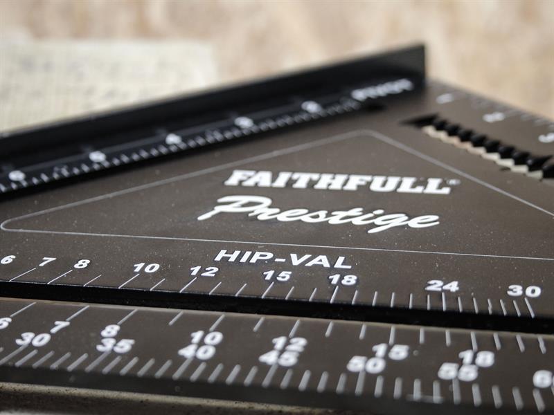 Faithfull Prestige Quick Square Black Aluminium 300mm (12in) FAICSQ12CNC