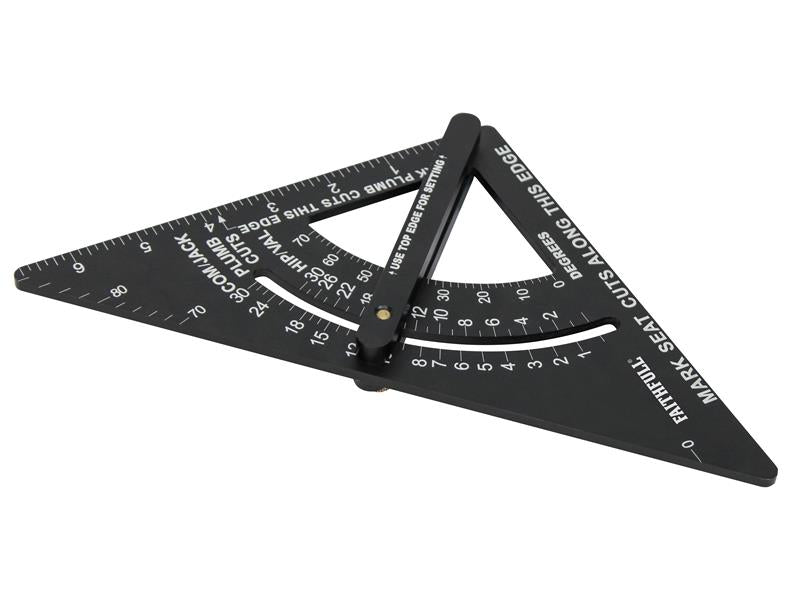 Faithfull Prestige Adjustable Quick Roofing Square 180mm (7in) FAICSQA7CNC