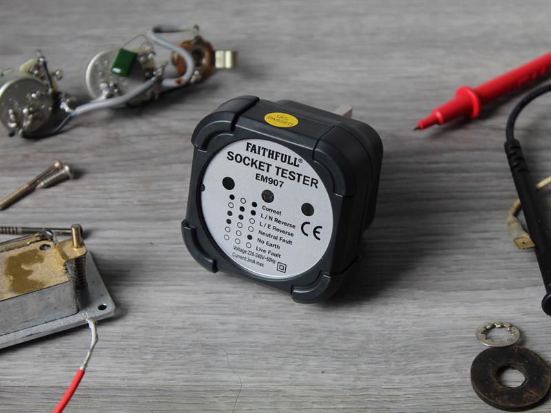Faithfull Socket Polarity Tester FAIDETSOC