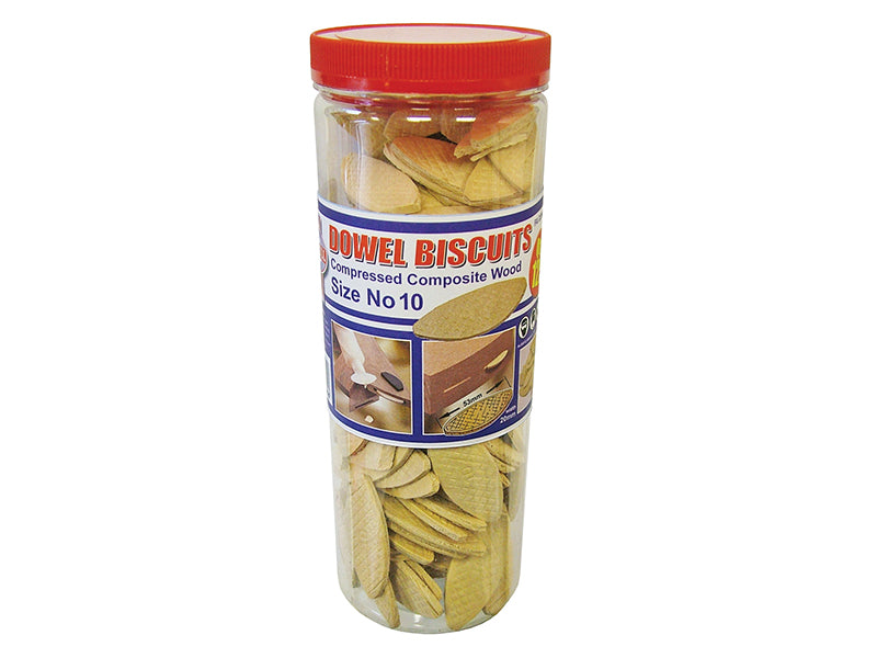 Faithfull Biscuit Wood No 10 (Tub 125) FAIDOWBIS10