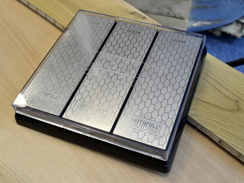 Faithfull Diamond Whetstone Kit, 3 Piece FAIDWTRIPLE