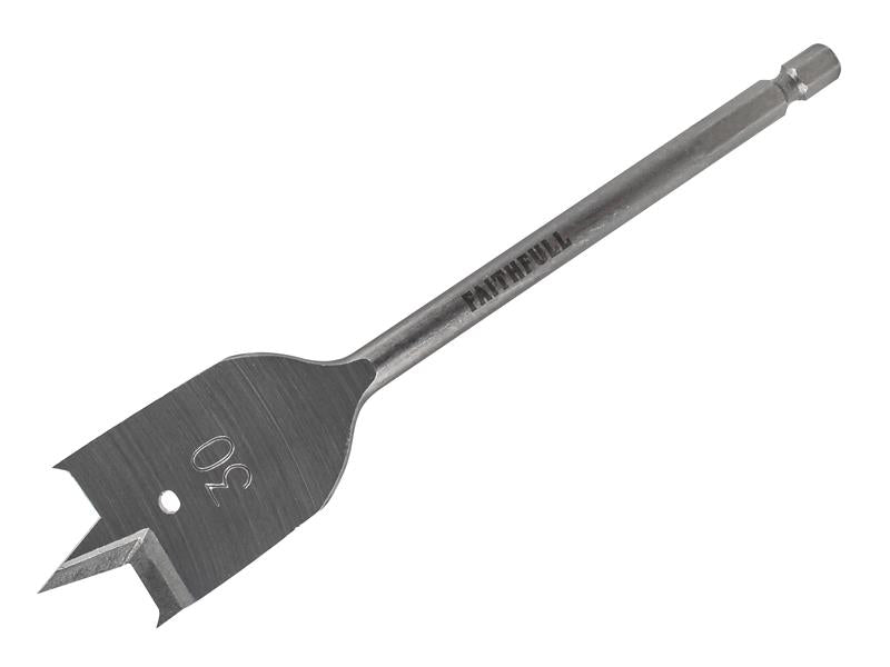 Faithfull Flat Bit 30mm FAIFB30E