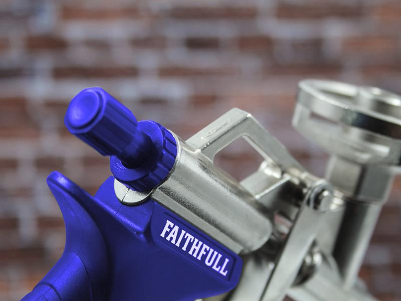 Faithfull Long Barrel Foam Spurt Gun Filling Sealing Cavities & Joints FAIFGSLB