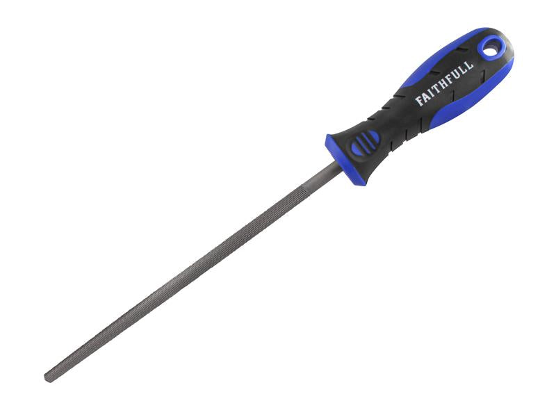 Faithfull Handled Round Second Cut Engineers File 200mm (8in) FAIFIRSC8
