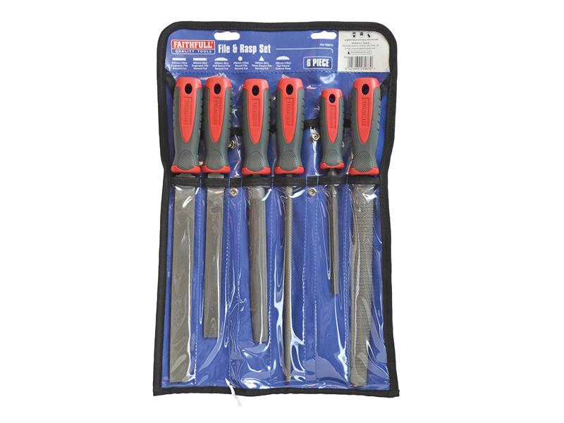 Faithfull File and Rasp Set, 6 Piece FAIFISET6
