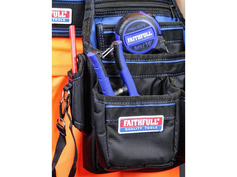 Faithfull Framers Pouch 2100D Nylon Size 270 x 310mm FAIFPN