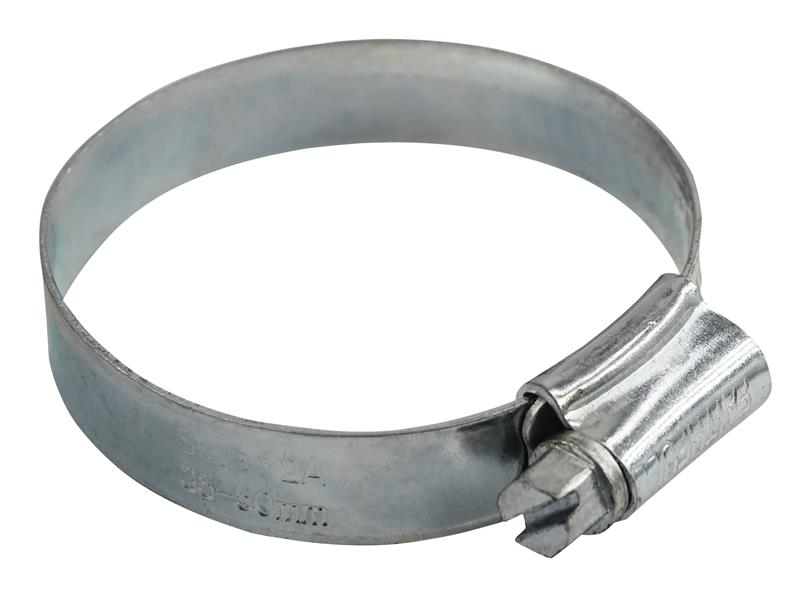 Faithfull 2A Hose Clip - Zinc MSZP 35 - 50mm FAIHC2AB