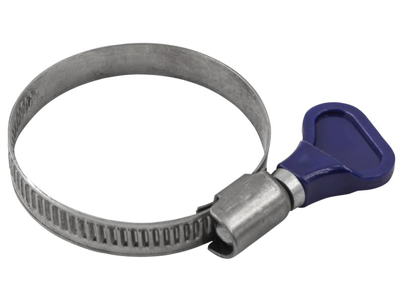 Faithfull 2A W/S 50 Wing Screw Hose Clip 32 - 50mm FAIHC2AWSB