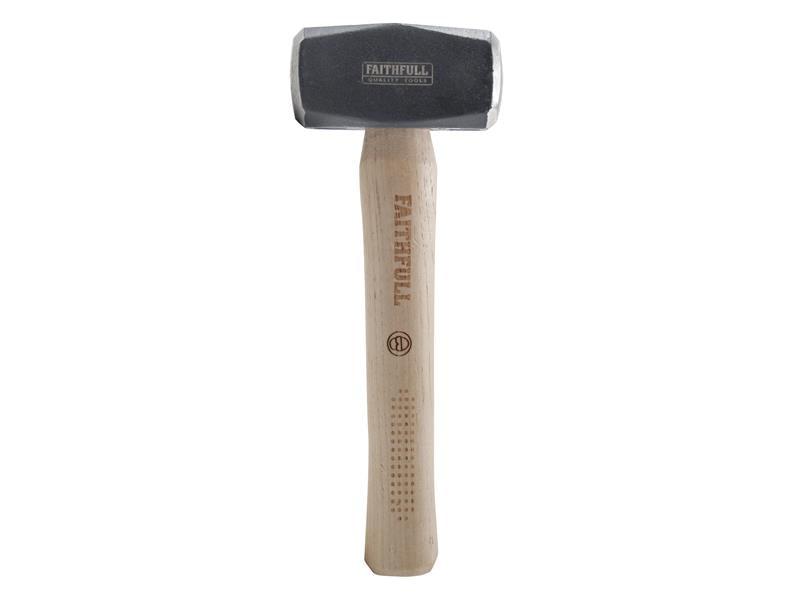 Faithfull Club Hammer FSC Hickory 4 lb For Building & Demolition FAIHC4FSC