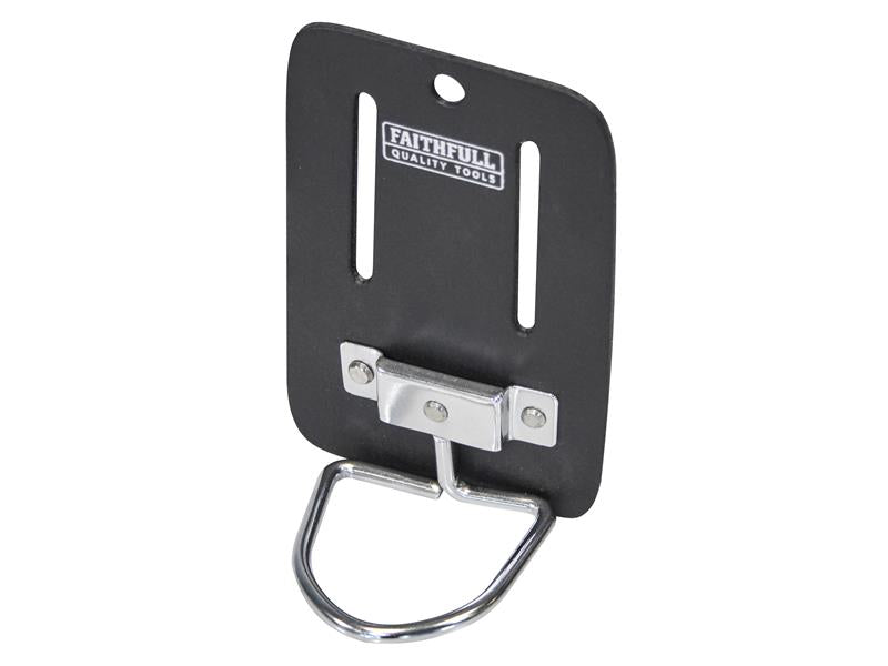 Faithfull Swivel Hammer Holder Belt Fitting Leather 150 x 100mm 6 x 4in FAIHH2B