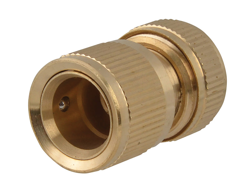 Faithfull Brass Female Hose Connector 12.5mm (1/2in) FAIHOSEFC
