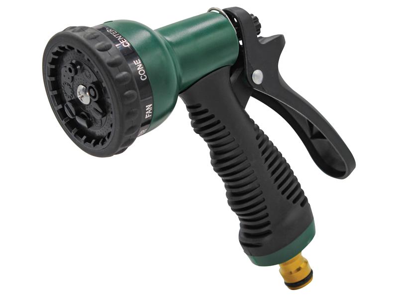 Faithfull 9 Pattern Garden Spray Gun FAIHOSEGS
