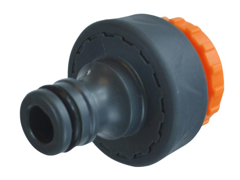 Faithfull Plastic Tap Hose Connector 1/2 & 3/4in (Box 30) FAIHOSETCBUL