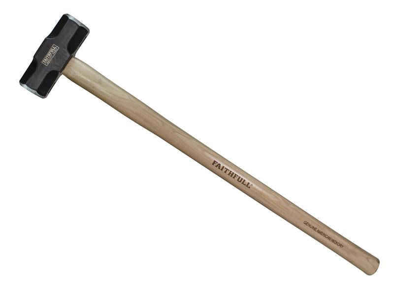 Faithfull Sledge Hammer Contractor's Hickory Handle 4.54kg (10 lb) FAIHS10C