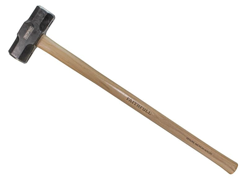 Faithfull Sledge Hammer Contractor's Hickory Handle 6.35kg (14 lb) FAIHS14C
