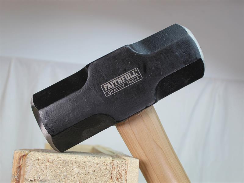 Faithfull Sledge Hammer Contractor's Hickory Handle 6.35kg (14 lb) FAIHS14C