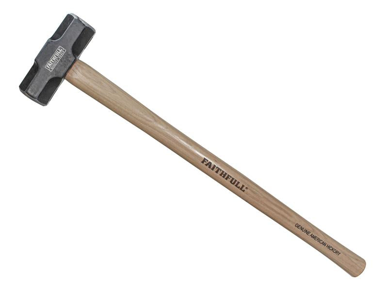 Faithfull Sledge Hammer Contractor's Hickory Handle 3.18kg (7 lb) FAIHS7C