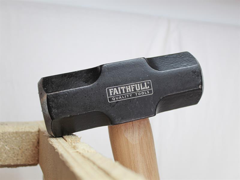 Faithfull Sledge Hammer Contractor's Hickory Handle 3.18kg (7 lb) FAIHS7C
